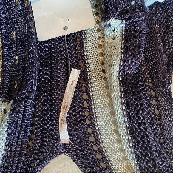 Free People "Katie" mini dress, crochet bodice and floral print skirt - Picture 10 of 12